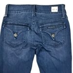 Hudson Jeans Hudson Flap Jeans 24 Collin Skinny Ankle NWT Jet Wash Raw Hem Fray Photo 4