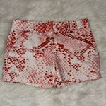 Calvin Klein   Red/White Snake Print Women's Shorts Photo 0