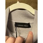 Canada Goose NWT  Woman’s Holton Mockneck Sweater Mist Grey Size Small Photo 1