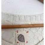 Anthropologie Lilka Cream Thick Cable Knit Duxbury Sweater Dress M Aztec Layered Photo 6