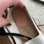 J.Crew Canvas Espadrille Flats with Leather Cap Toe Photo 3