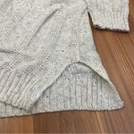 Blu Pepper Open-Front Oversized Cardigan Ivory Tan Speckled size Medium Photo 2