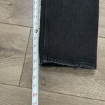 Abercrombie & Fitch The Dad High Rise Curve Love Button Fly Black Ankle Jeans 26 Photo 11