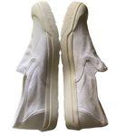 Palladium  Pallarue White Canvas slip-on loafer sneaker, Size 8 Photo 5