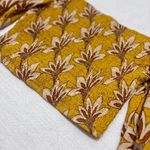 B.O.G. Collective Yellow long sleeve boho crop top. Size small Photo 2