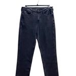 American Eagle  Super High Rise Ankle Straight Jeans Black Size 14L Photo 1