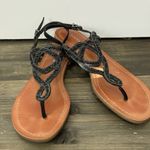 Gianni Bini Womens  Black Sequence Sandals Size 7.5‎ Photo 0