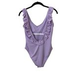 VERO MODA  Frills Swimsuit Lavender NWT‎ Small Photo 2