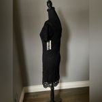 Design Lab Lacy Little Blackk Dress NWT Black Photo 5