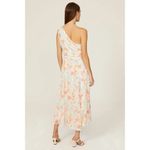 Likely Sara One Shoulder Dress Ivory Womens Size 8 Photo 2