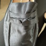 Patricia Green Loafer Mules US 7 EU 37 NWT Luxury Satin Black Photo 5