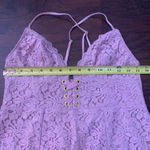 Victoria's Secret  light purple lace mini dress lingerie size M Photo 11