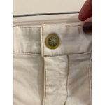 Athleta Corduroy Shorts Womens 4 Cream Ivory Cargo Shorts Photo 2