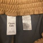 Open Edit Womens Small Faux Leather Wide Leg Pants ElastiC waist Photo 4