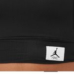 Jordan WOMENS MESH CROPPED TOP BLACK & GRAY SIZE XS Photo 8