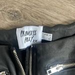 Princess Polly  faux leather zip front pants Photo 1