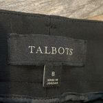 Talbots  Curvy fit Flare pant trousers Black Women’s size 8 Business casual Photo 3