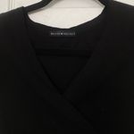 Brandy Melville NEVER WORN Brandy Melvile black cross crop top Photo 2