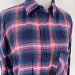 Rails  Women's Plaid Rayon Jackson Button Up Shirt Size Medium Photo 1