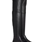 Stuart Weitzman  Genna 25 City Boot Over the Knee Leather Black Size 37/6.5 NIB Photo 0