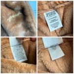 PINK - Victoria's Secret PINK VS Velour Fleece 2pc Pajama Set Tan Brown Size Small Medium NWOT Sleepwear Photo 11