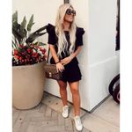 Love Shack Fancy  Natasha Dress in Black Size X-Small Photo 10