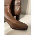 A.n.a Brown Leather Tall Knee High Heel Riding Boots Womens Size 8.5 Photo 11