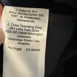 J.Crew Wide Leg Trouser Black Dress Pants Size 4 Carreman France Quality New Photo 12