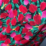 Victoria's Secret Vintage Victoria’s Secret Robe Double Breasted Floral Print Gold Label Medium Photo 4