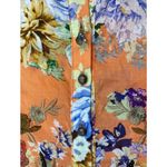 NWT Aratta Women's Claudine Agness Embroidered Tunic Blouse Top Size Medium Orange Photo 10