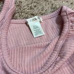 Bozzolo Baby Pink One Shoulder Tank Top Photo 3