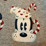 Disney  Pajama Top Shirt Holiday Christmas Cocoa Desserts Mickey Minnie Mouse NWT Photo 5