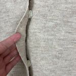 J. McLaughlin Duster Cardigan Sweater Womens Small Beige 100% Wool Snap Button Photo 8