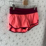 Lululemon  Speed Short Pink Maroon 2.5” Photo 1