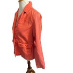 Eddie Bauer  Legend Wash Coral Button Down Long Sleeve Utility Style Jacket Size Photo 5