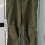 Moda International Women’s Y2K Army Green Embellished Parachute Pants Size M Size M Photo 0