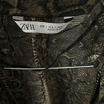 ZARA  long sleeve sheer top which is meant to wear over a tank top Photo 3