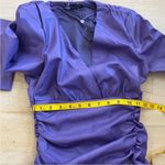 ZARA  vegan leather mini dress NEW Photo 8