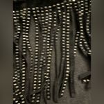 Le lis  black denim fringe jacket Photo 2