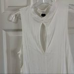 We The Free  White Faye Cutout Ribbed Tank Top S Photo 4