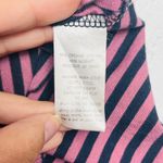 Horny Toad Pink Navy Stripe Sleeveless Cowl Neck A-Line Dress Women's XS Photo 11