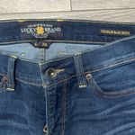 Lucky Brand Charlie Baby Boot Dark Rinse Blue Denim Classic Jeans Size 6 Casual Photo 3