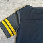 Banana Republic Nike Mizzou MU Tigers T Shirt Womens M Black Gold Missouri University NCAA Photo 5