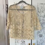 Y2k vintage tie front crochet cardigan Photo 1