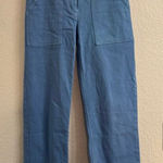 Wilfred  Free Womens High Waisted Utility Pocket Pant Blue Size 4 Photo 0