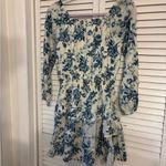 Gap x LoveShackFancy Girl’s Blue Floral Mini Dress Xxl Photo 7