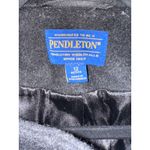 Pendleton  Petite Wool Cashmere Blend Coat Funnel Neck Button Front Black Womens Photo 4