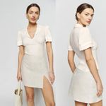 Reformation Solange Top Au Lait Size 0 – Excellent Condition, Feminine Coquette Photo 1