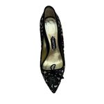 Tom Ford  Lace Embroidered & Bow Accents Stilettos Photo 5
