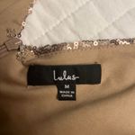 Lulus  Champagne Showers Matte Bronze Sequin Bodycon Dress NWOT Photo 6